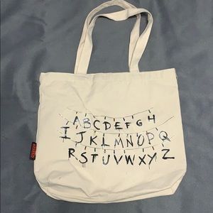 Light Up Stranger Things Tote Bag